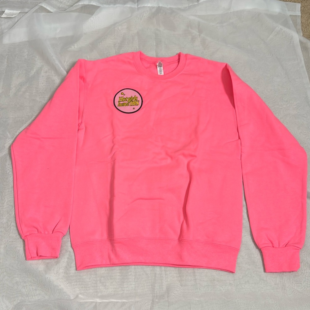 Hot Bubble Gum Pink sweatshirt - Jerzees - Belliwelli